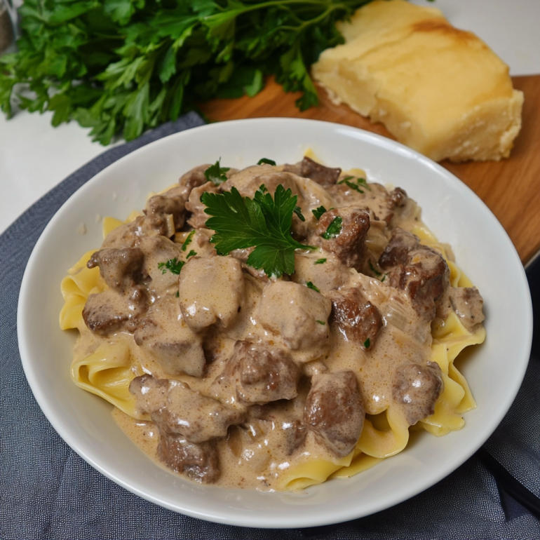 Beef Stroganoff Delight: A Cozy Recipe to Savor!
