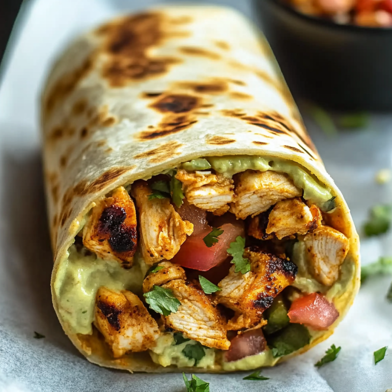Chipotle Ranch Grilled Chicken Burrito: A Flavorful Delight!