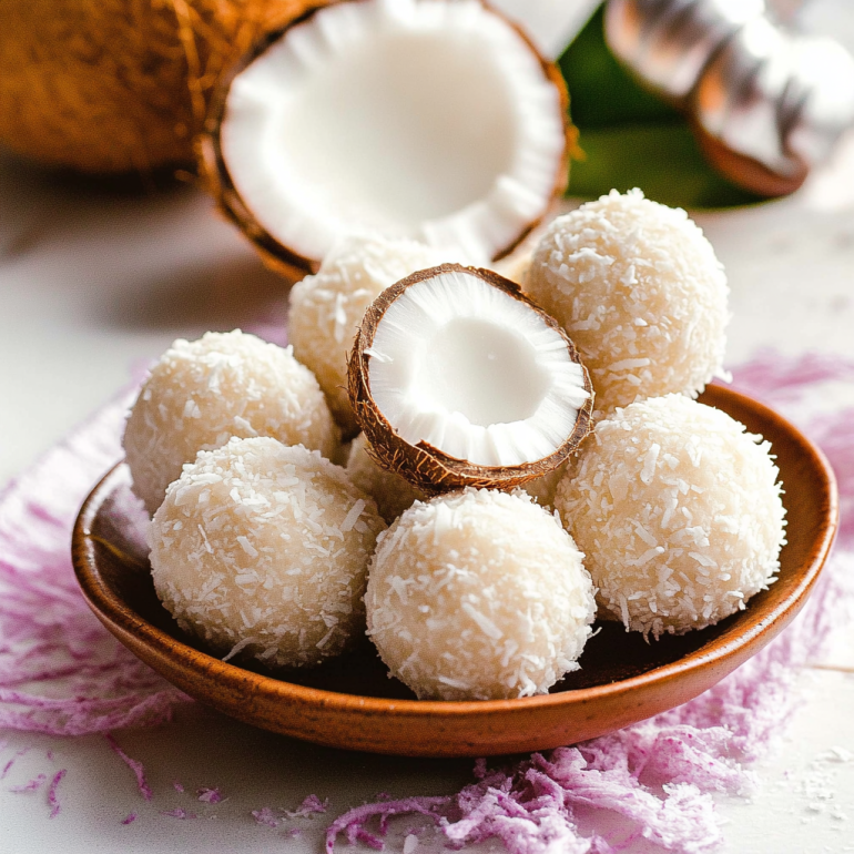 Coconut Bliss Balls are your perfect healthy treat!