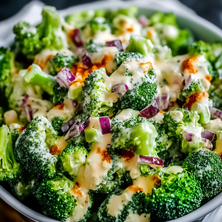 Crunchy Broccoli Salad: A Fresh, Flavorful Delight!