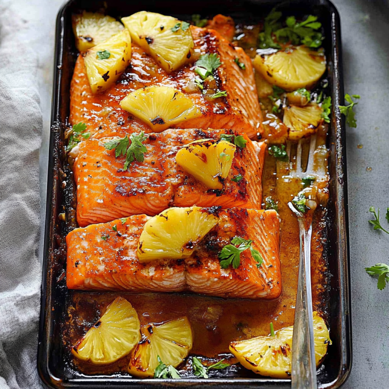Grilled Pineapple Salmon: A Delicious Summer Delight!