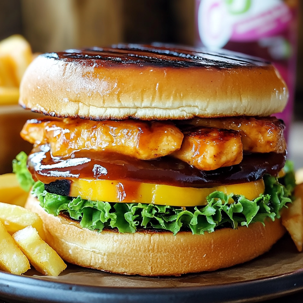 Hawaiian BBQ Chicken Sandwiches: A Flavorful Delight!