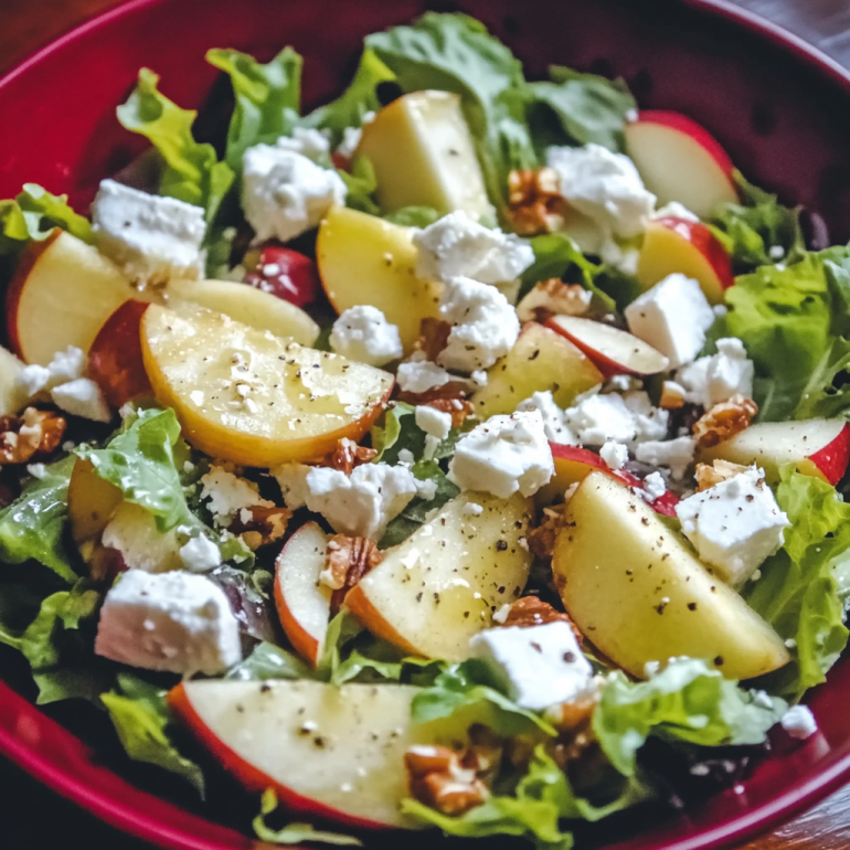 Honeycrisp Apple and Feta Salad: A Refreshing Delight!