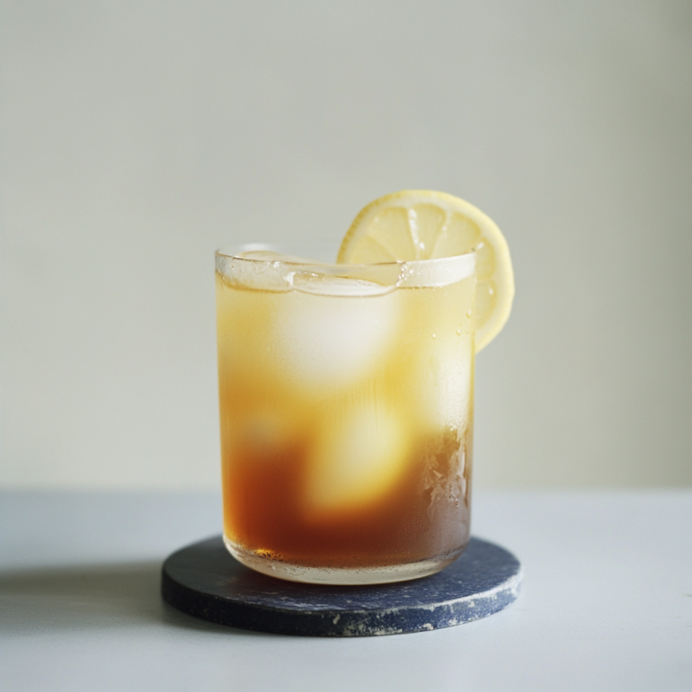 Lemon Vanilla Black Iced Tea: A Refreshing Delight!