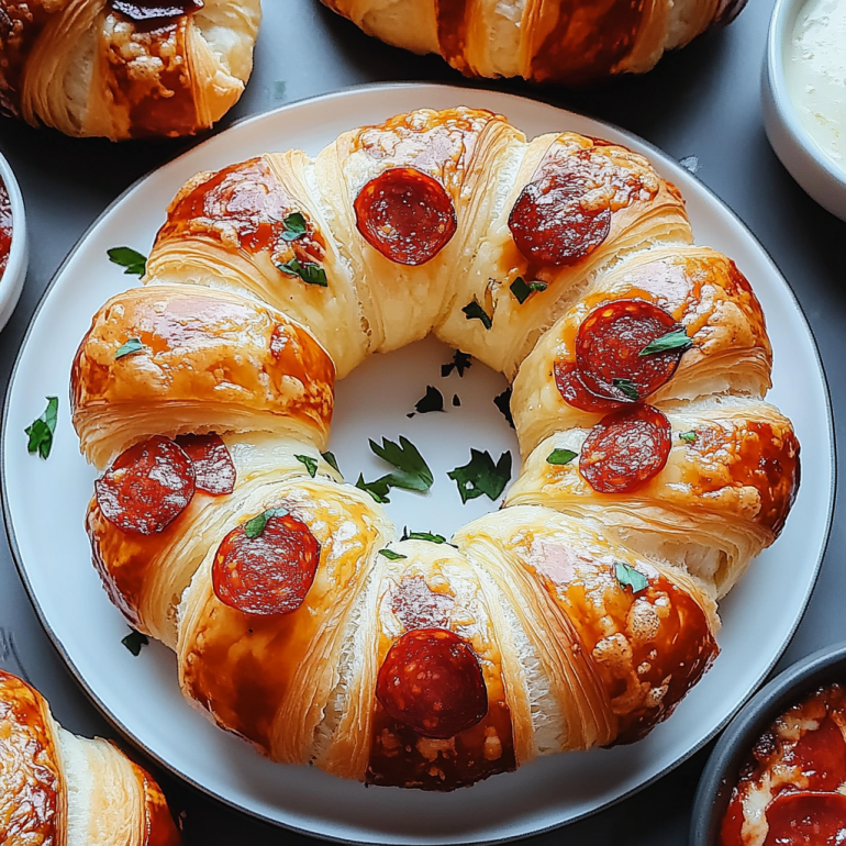 Mozzarella Pepperoni Croissant Rolls are a must-try!