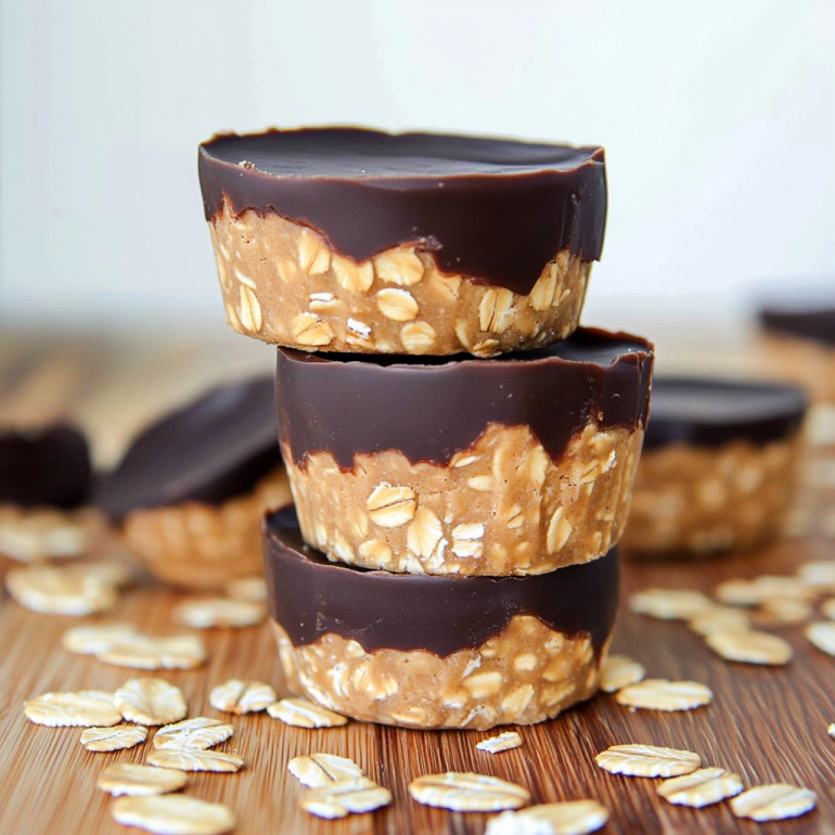 No-Bake Peanut Butter Oat Cups: A Quick Delight!