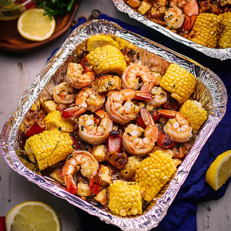 Shrimp Boil Foil Packs: Delightful Easy Seafood Recipe!