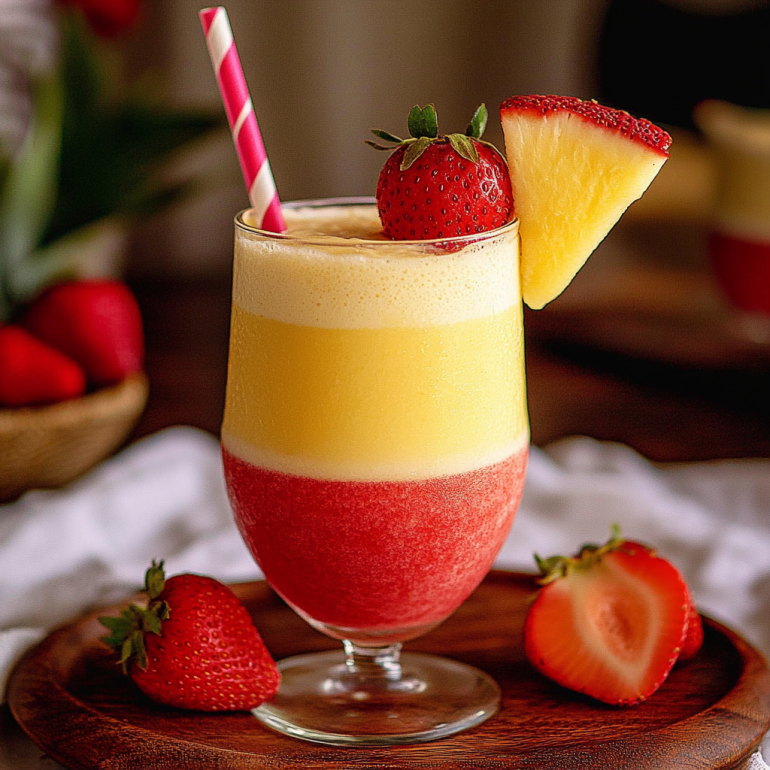 Strawberry Pina Colada: A Refreshing Drink Recipe!