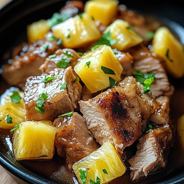 Sweet and Savory Slow Cooker Pineapple Pork Recipe Awaits!
