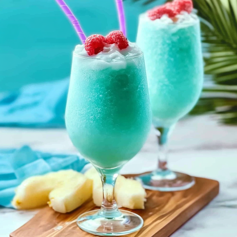 Tropical Blue Pina Colada: A Delicious Summer Treat!