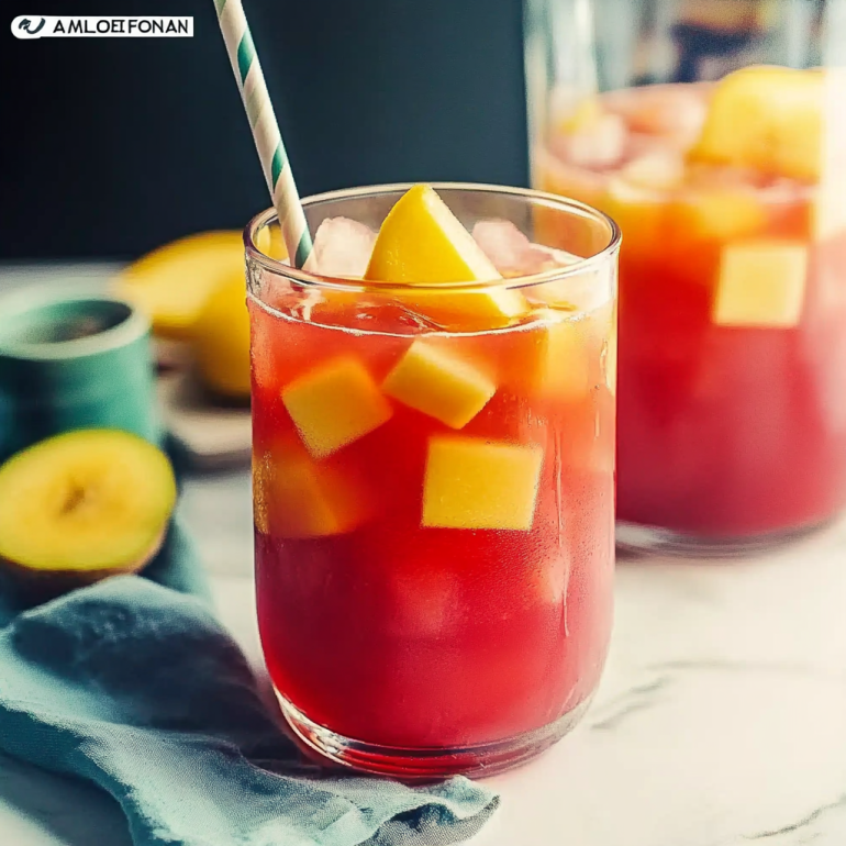Tropical Hawaiian Fruit Punch: Refreshing Delight Awaits!