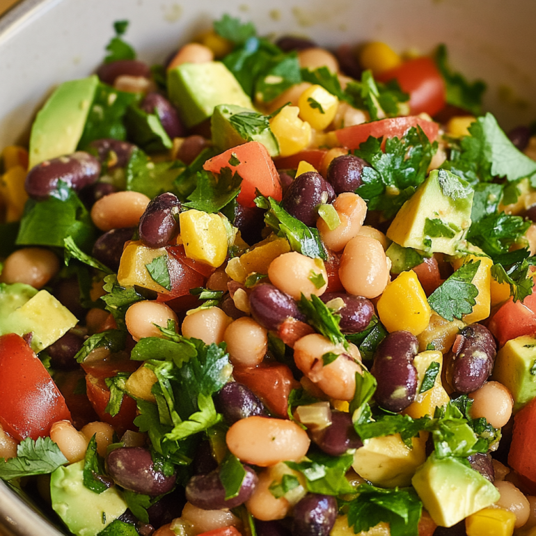 Mediterranean Bean Salad: A Flavor-Packed Delight!