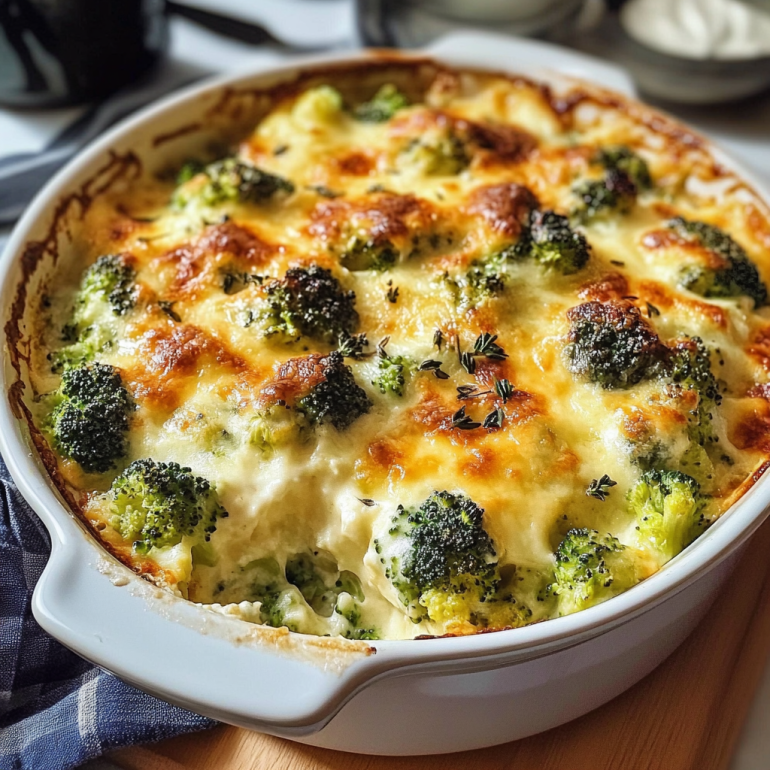 Cheesy Broccoli Bake: A Flavorful Delight Awaits You!