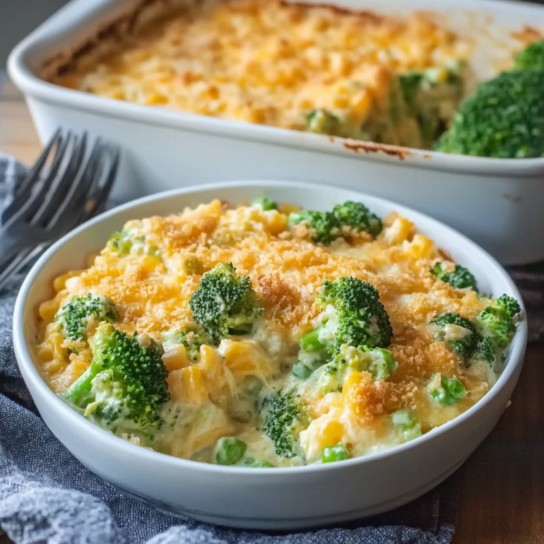 Cheesy Broccoli Casserole: A Delicious Family Favorite!