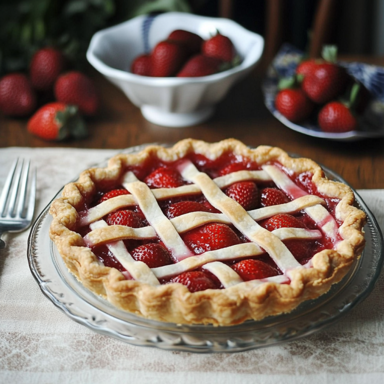 Classic Strawberry Pie Delight You Can’t Resist!