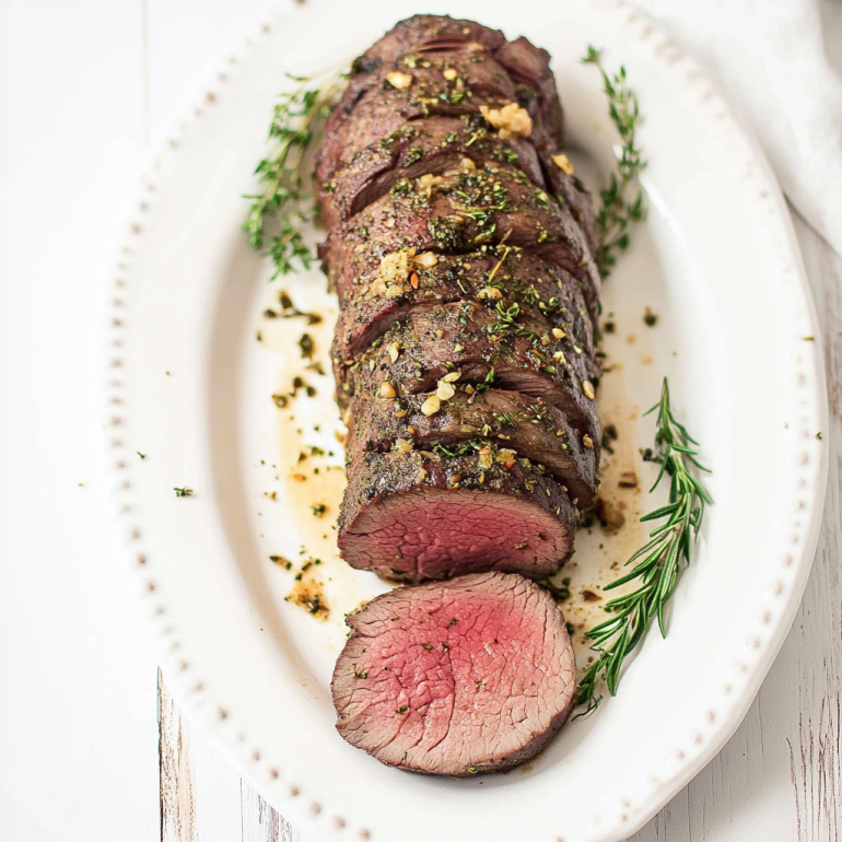 Savory Herb-Crusted Beef Tenderloin: Easy and Delicious!