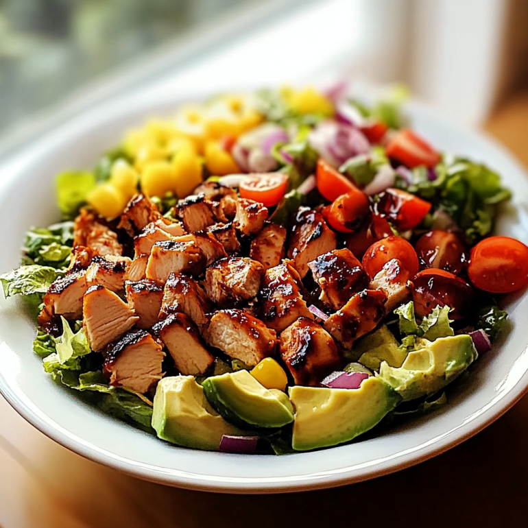 BBQ Chicken Chopped Salad: A Burst of Fresh Flavors!