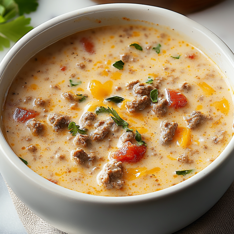 Cheeseburger Soup: Discover This Delicious Comfort Dish!
