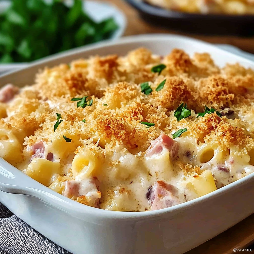 Chicken Cordon Bleu Casserole: A Delicious Family Favorite!