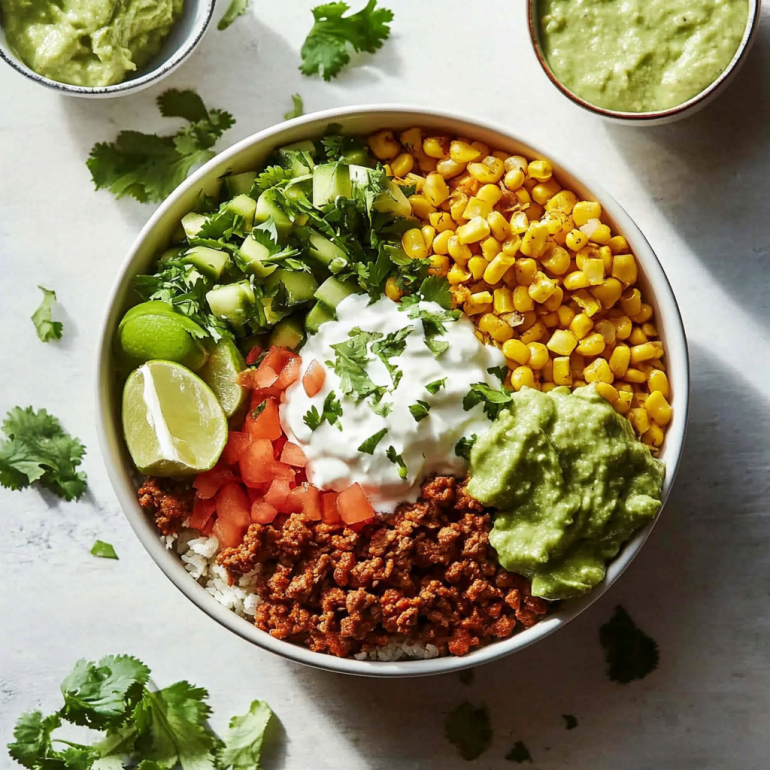 Healthy Turkey Taco Bowl: A Savory Delight Awaits!