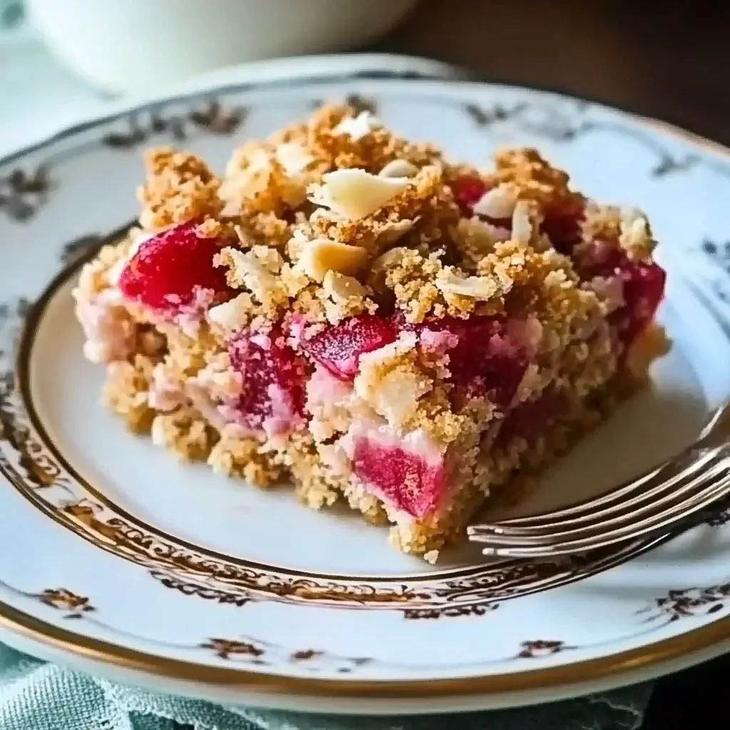 Coconut Rhubarb Crunch: A Must-Try Delightful Recipe!