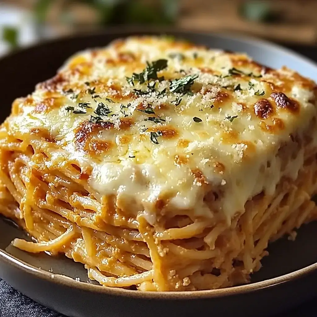 Creamy Baked Spaghetti Casserole: A Dinner Delight!
