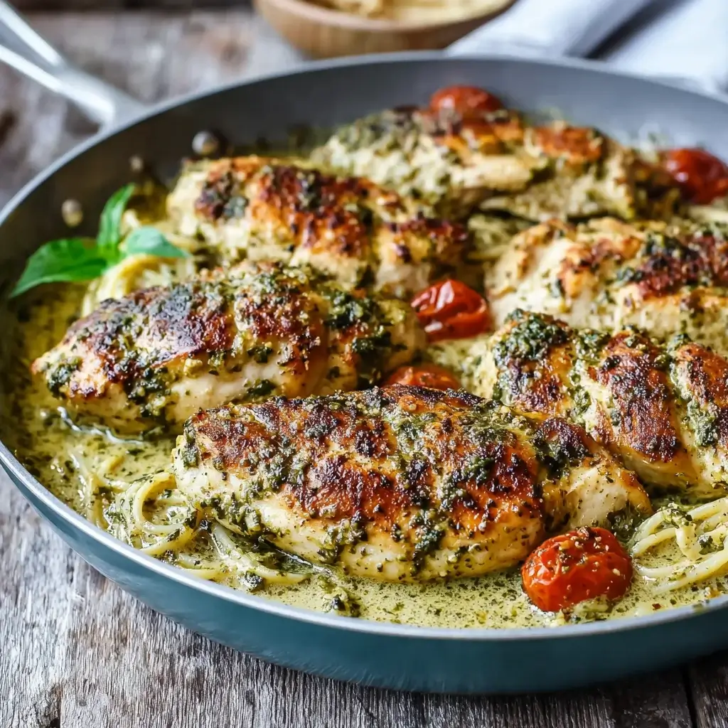 Creamy Pesto Chicken: Discover This Easy Dinner Recipe!