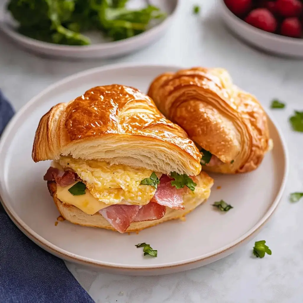 Croissant Breakfast Sandwiches that Will Delight You!