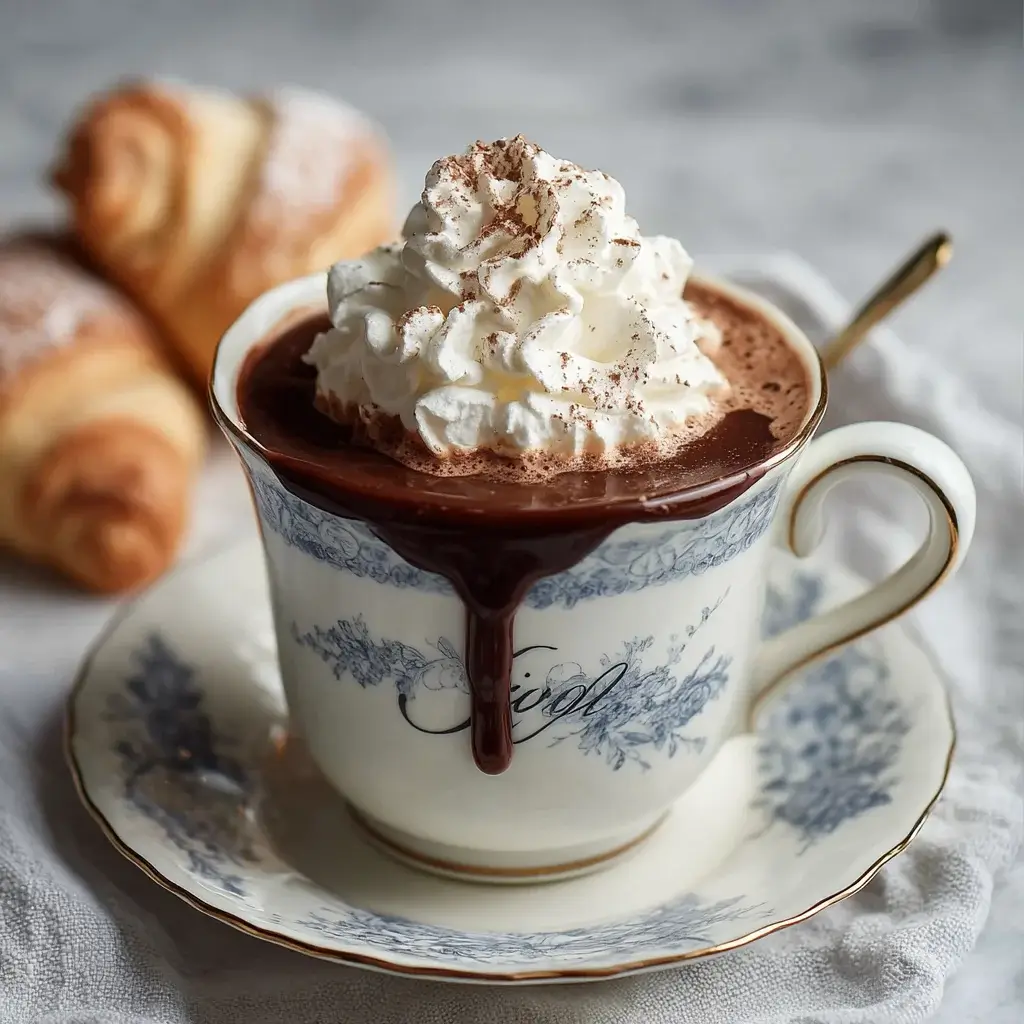Decadent French Hot Chocolate: Indulge in Homemade Bliss!