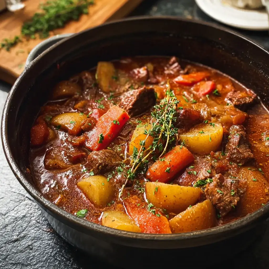 Hearty Dutch Oven Beef Stew: A Cozy Recipe Delight!