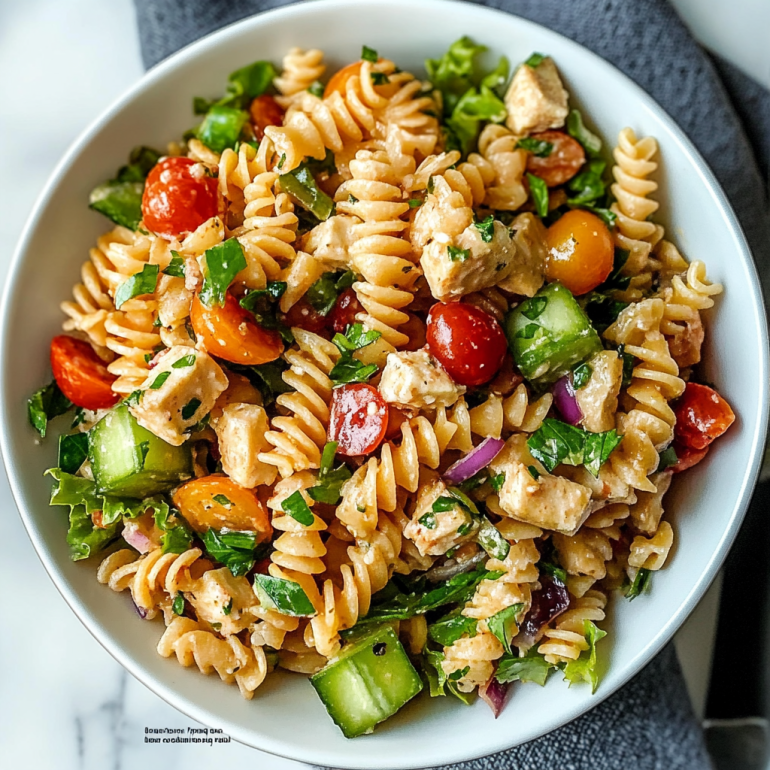High-Protein Pasta Salad: A Delicious Boost to Your Diet