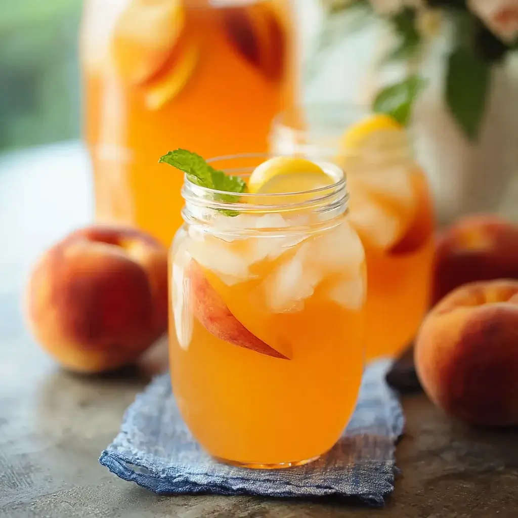 Refreshing Peach Lemonade: Discover the Perfect Recipe!
