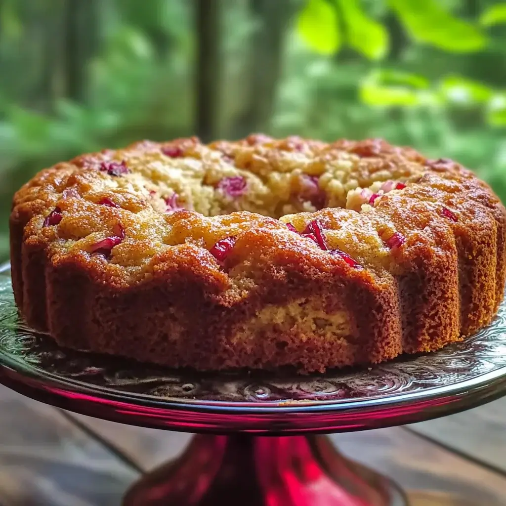 Rhubarb Sour Cream Coffee Cake: A Must-Try Recipe!
