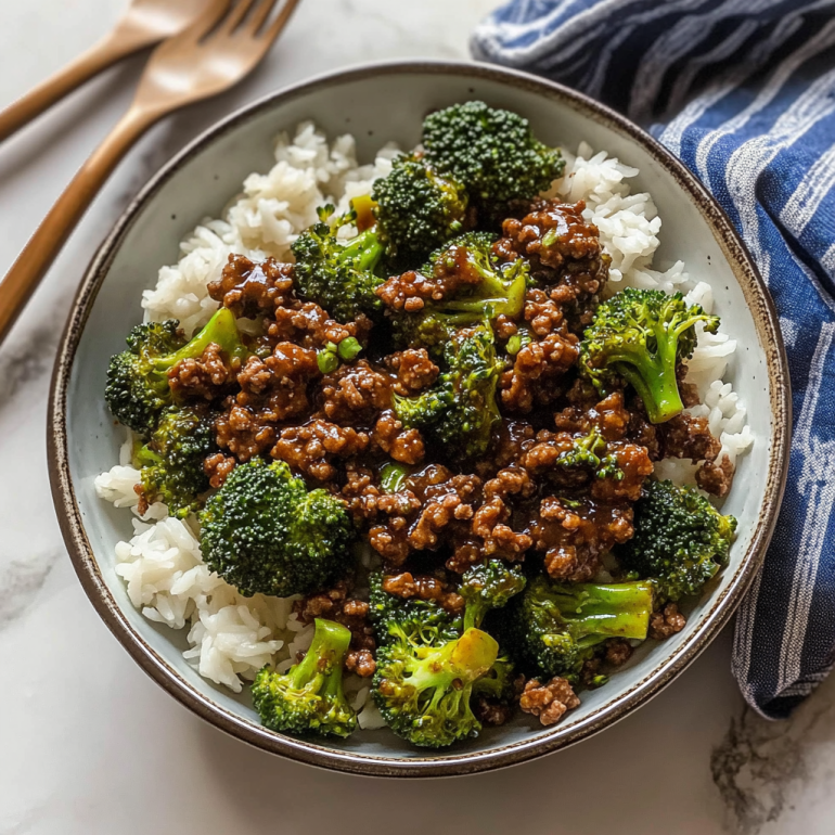 Savory Ground Beef and Broccoli Stir-Fry That Delights!