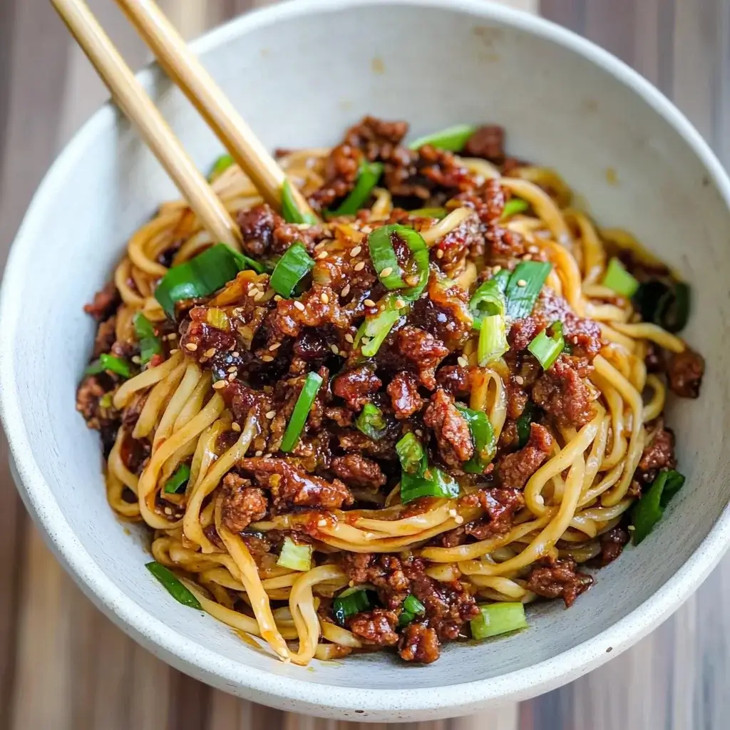 Sticky Beef Noodles: A Flavorful Stir-Fry Delight!