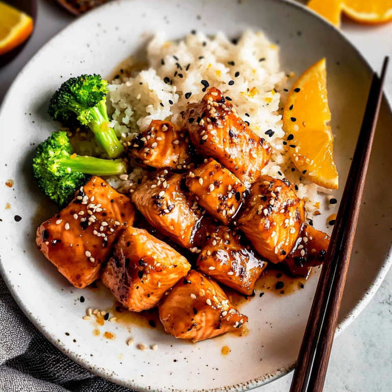 Zesty Orange Glazed Salmon Will Elevate Your Dinner!