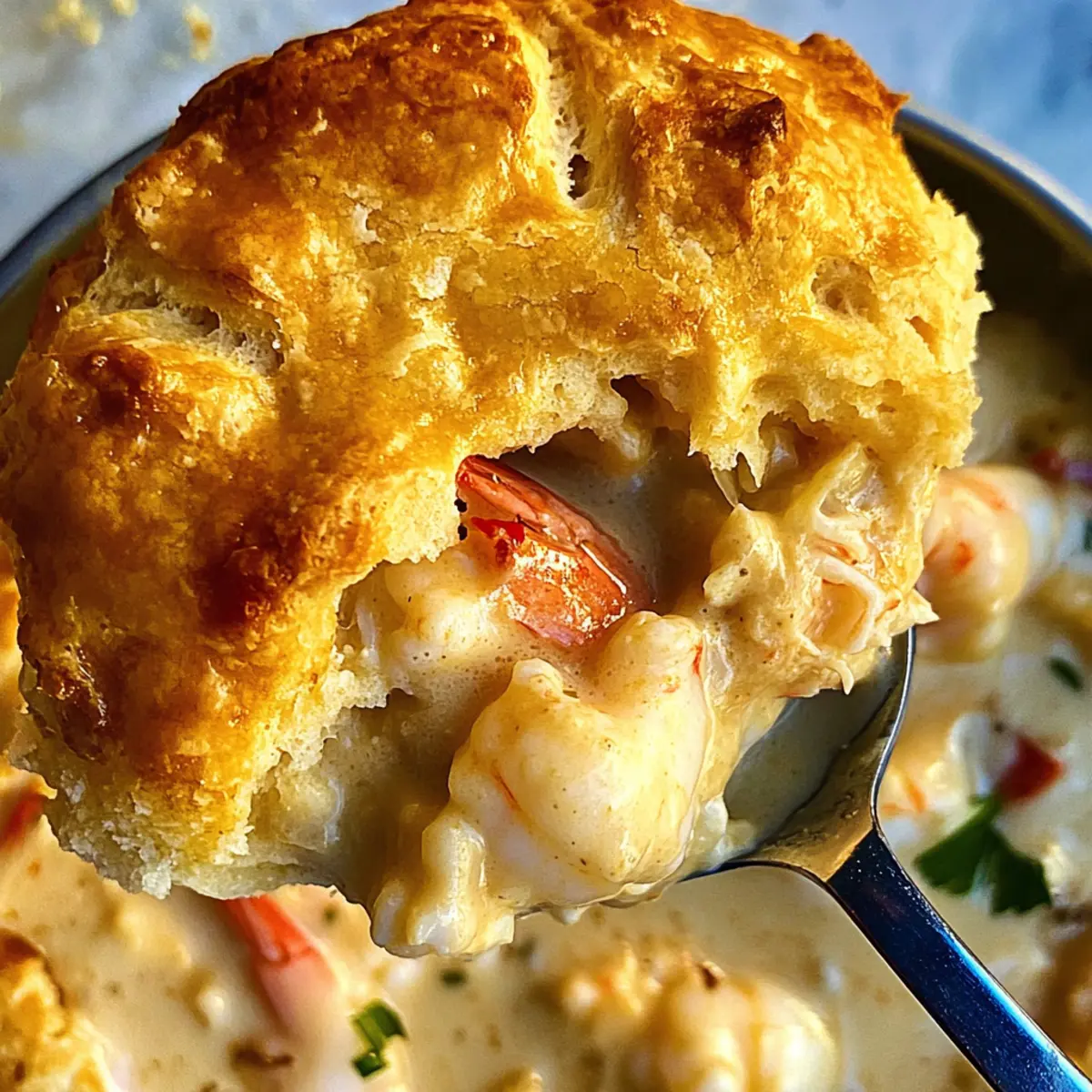 Cheddar Bay Biscuit Seafood Pot Pie: A Cozy Comfort Classic