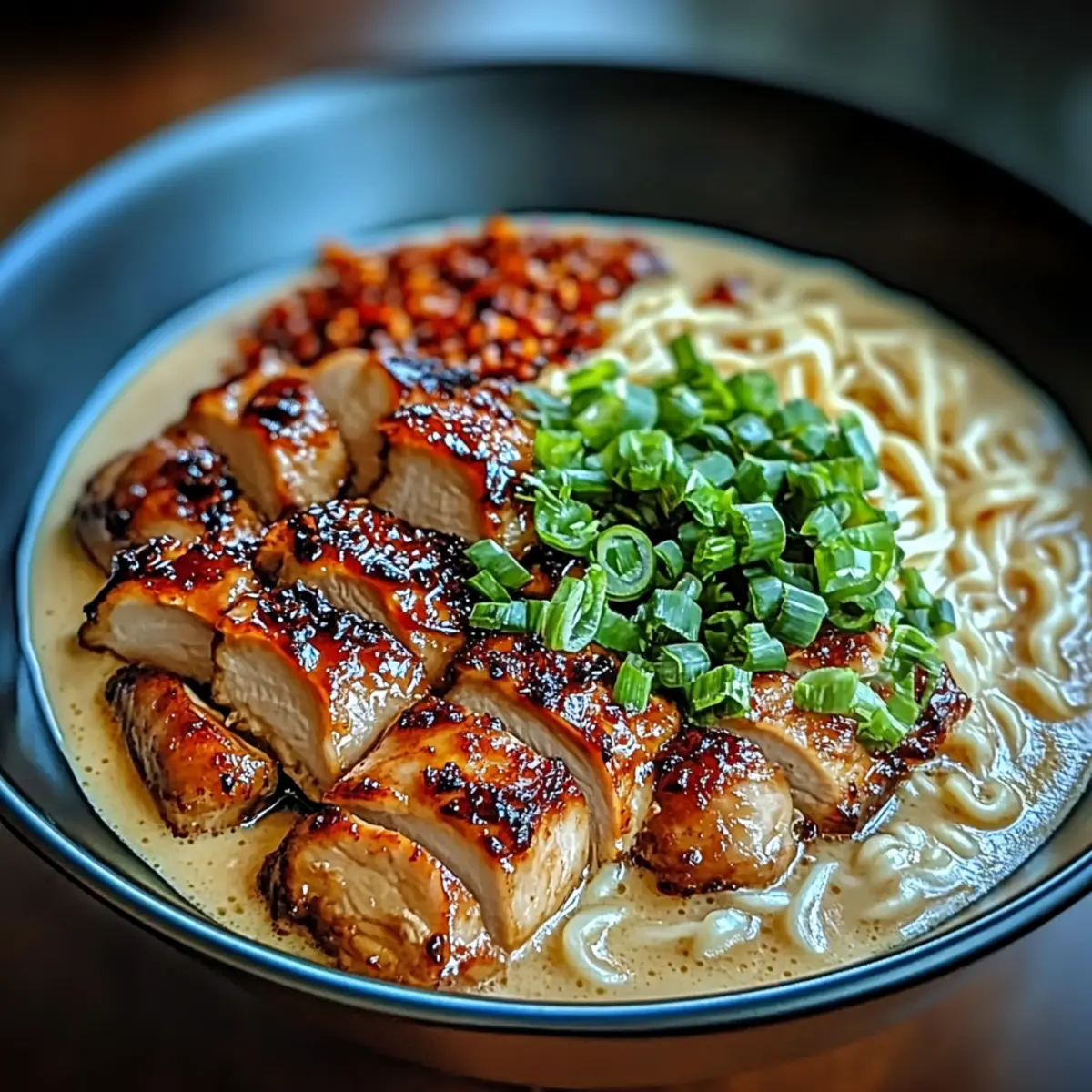 Fiery Chicken Ramen: Spicy Comfort in Every Savory Slurp