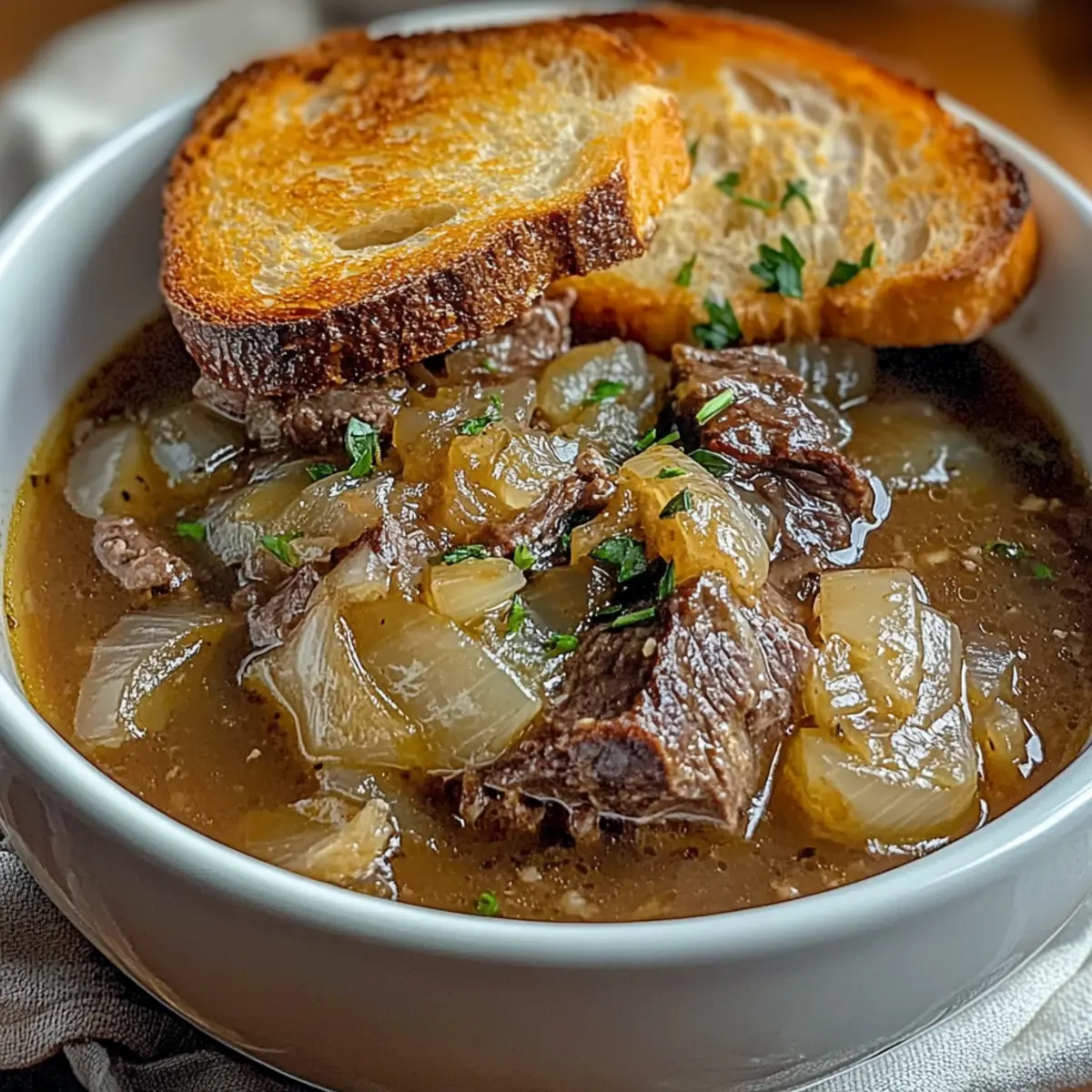 Comforting French Onion Beef Short Rib Soup for Soulful Nights