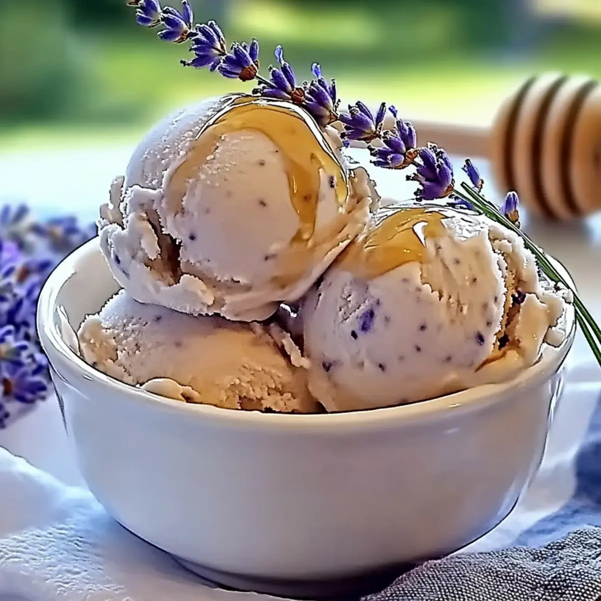 Delightful Honey Lavender Ice Cream You Can Make at Home