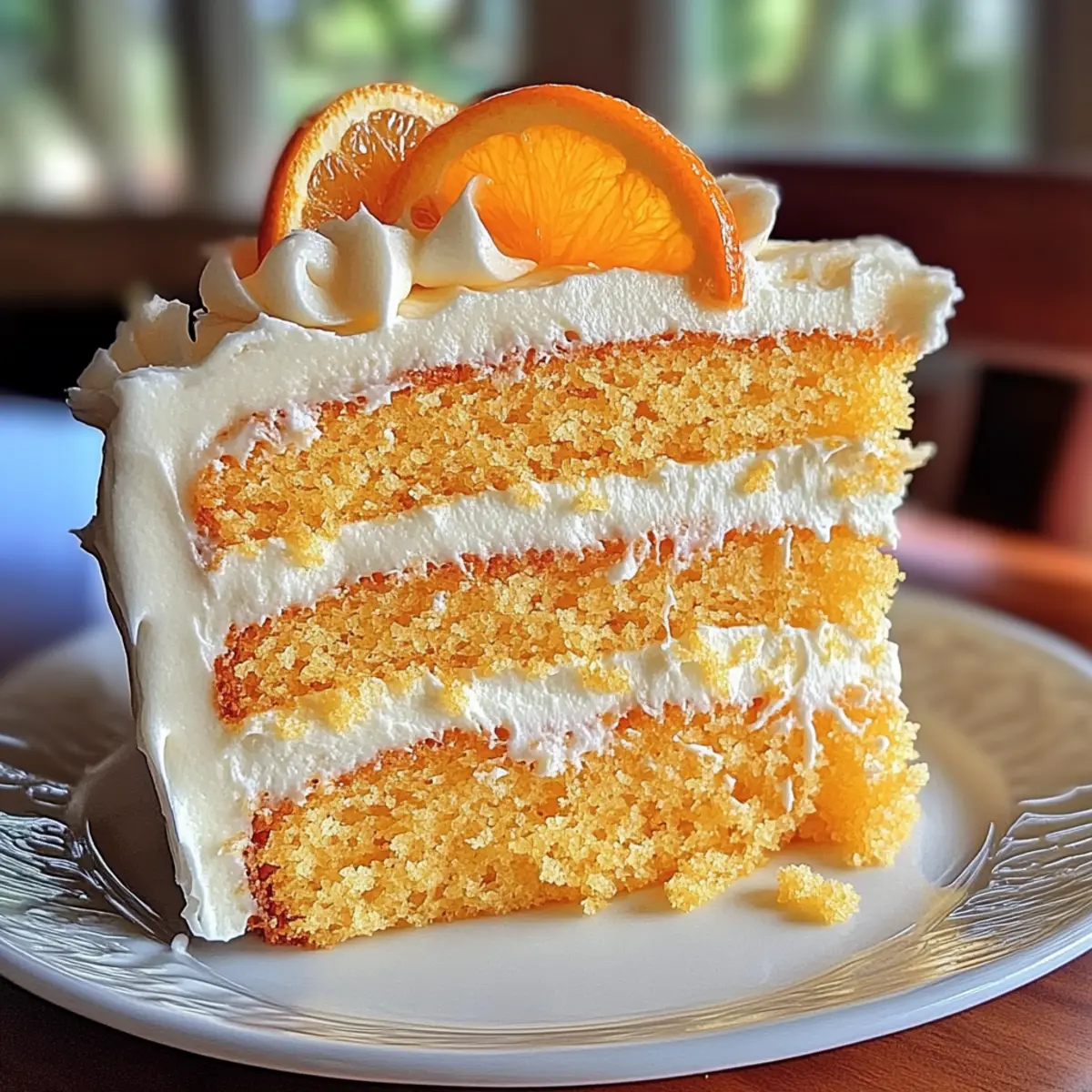 Delightful Orange Creamsicle Cake for Summer Celebrations