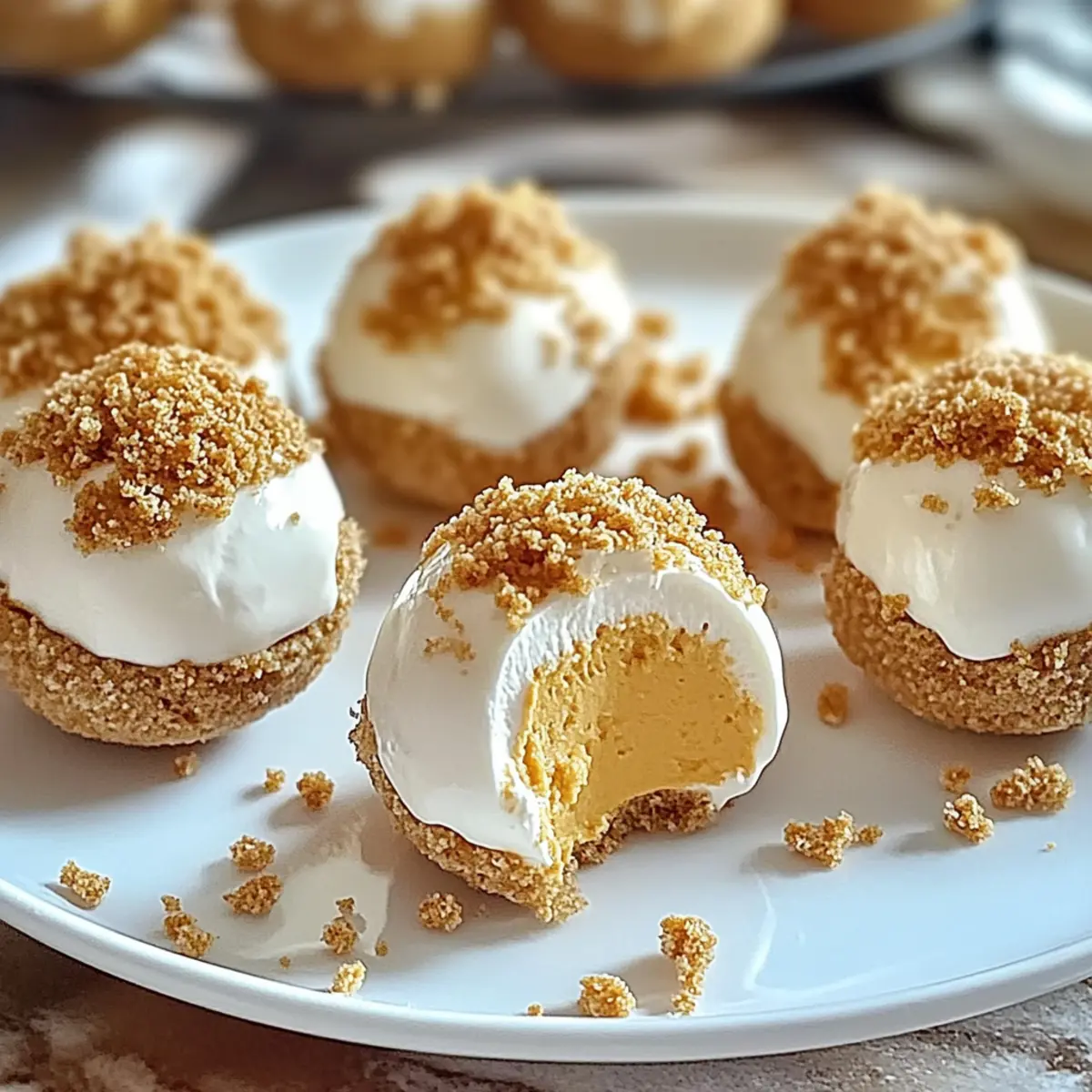 Creamy Pumpkin Cheesecake Balls for a Festive Fall Treat