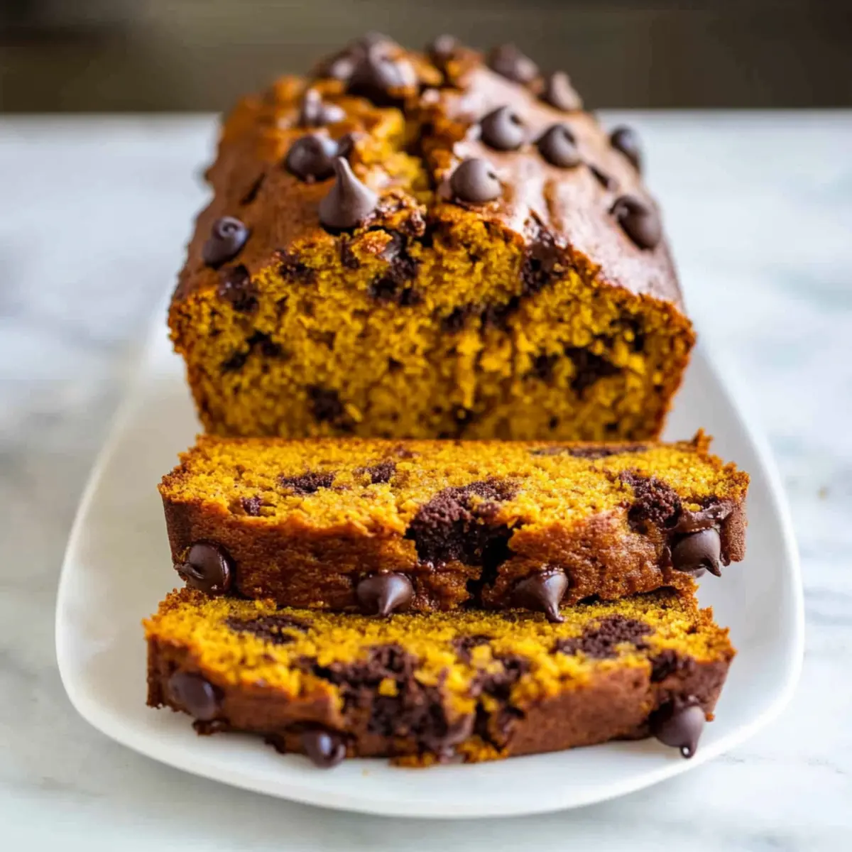 Moist Pumpkin Chocolate Chip Bread for Cozy Fall Mornings
