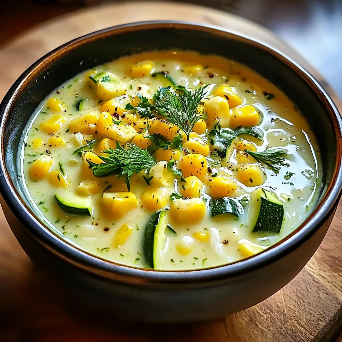 Easy Summer Corn and Zucchini Chowder for Fresh Flavor Bliss