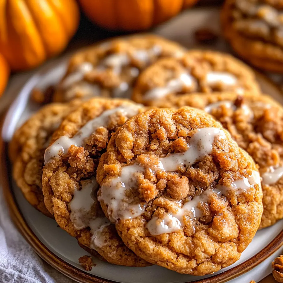 Pumpkin Coffee Cake Cookies: Fall's Cozy Sweet Treat