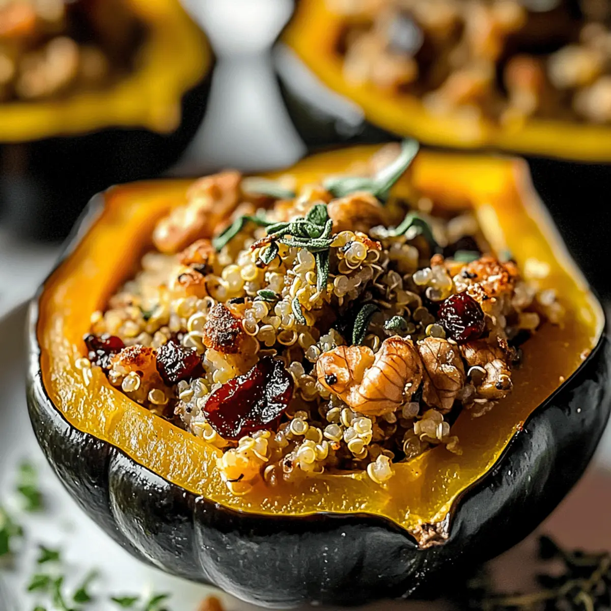 Savor the Season with Stuffed Acorn Squash Goodness