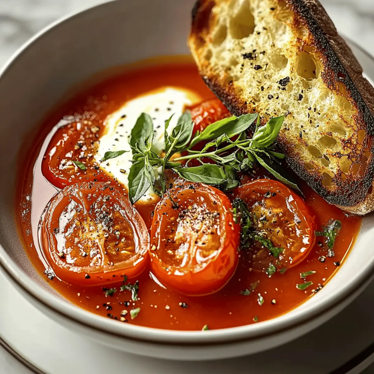 Roast Tomato Soup: A Silky, Soul-Soothing Delight
