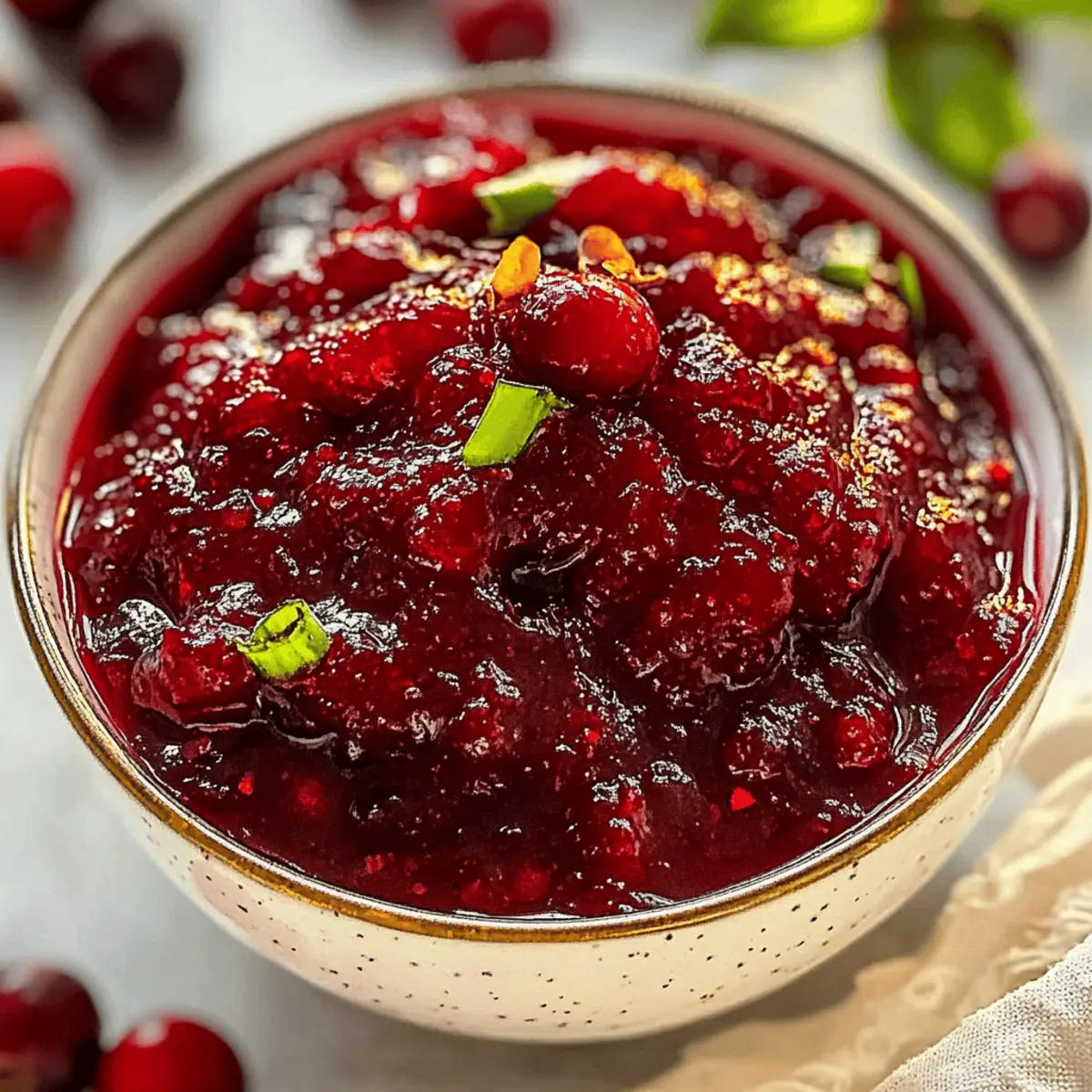 Bold Spicy Cranberry Sauce to Elevate Your Holiday Feast