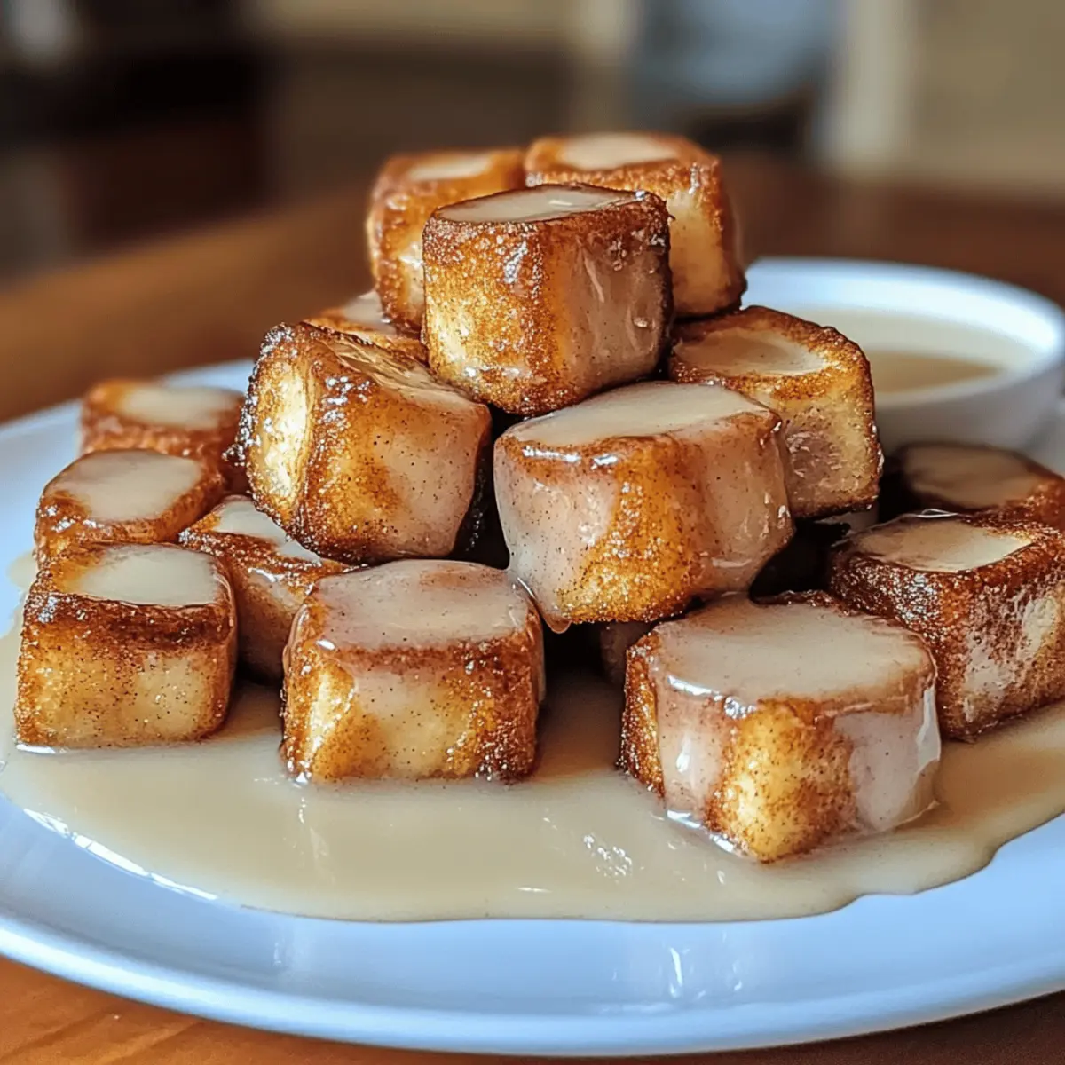 Cinnamon Roll French Toast Bites for Weekend Brunch Bliss