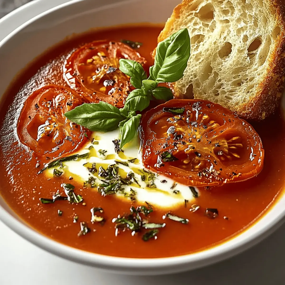 Roast Tomato Soup – A Cozy Embrace of Flavor and Comfort